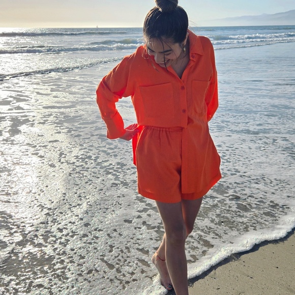 Handmade Linen Shirt & Shorts Set – Limited Edition - Picture 9 of 9